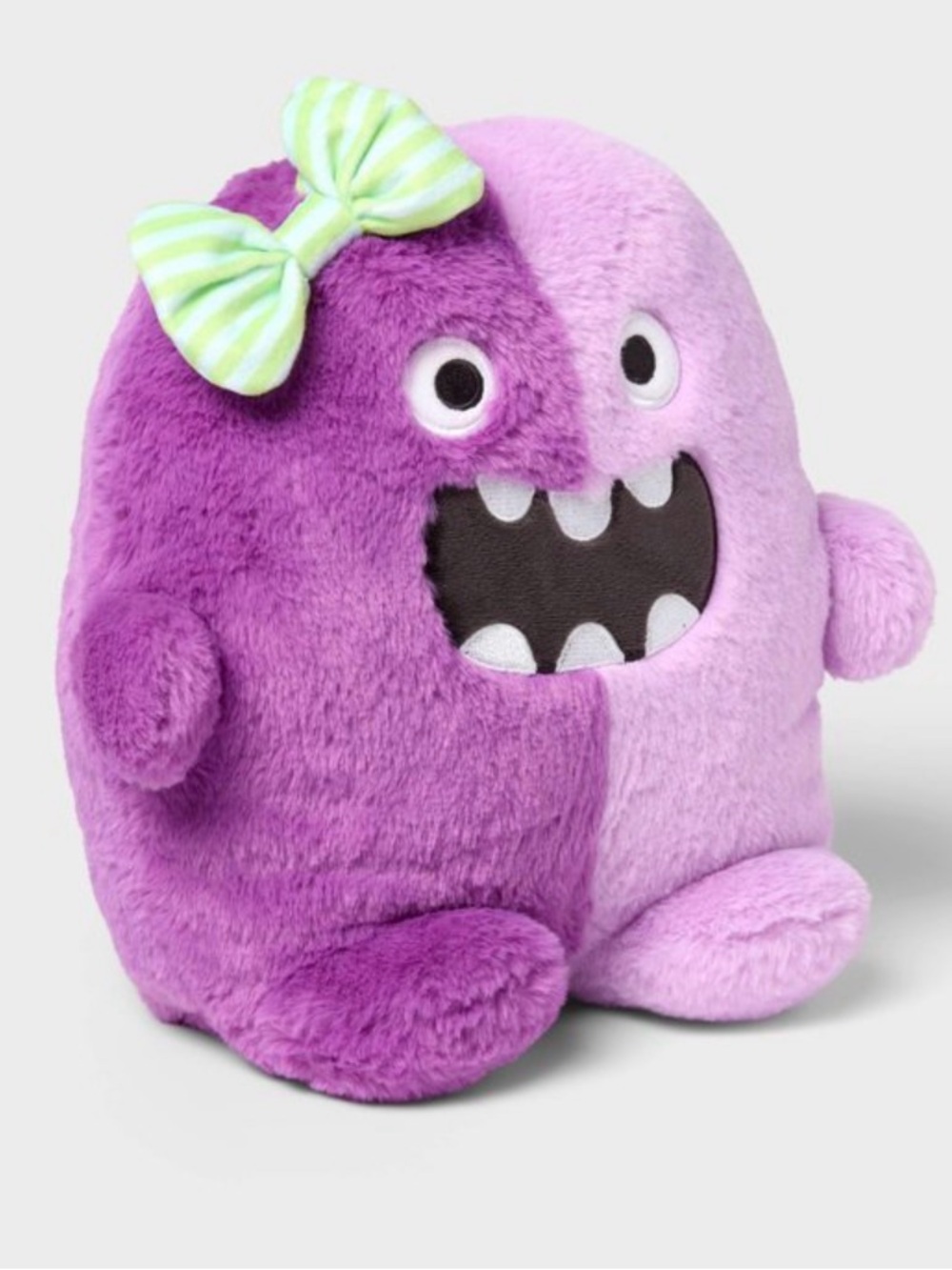 Pillowfort Weighted Mini Purple Monster Plush Pillow NWT Sensory